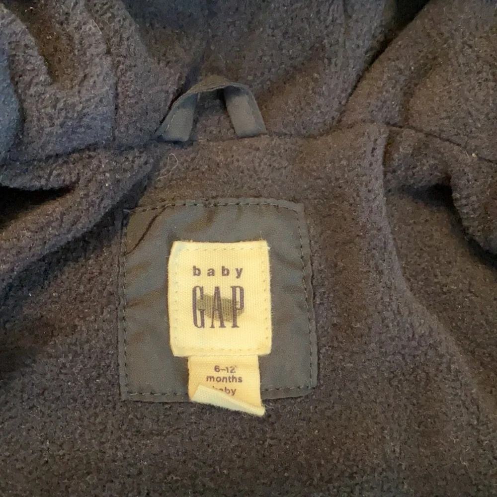 Baby Gap Jumpsuit Quitted Star Navy Blue 6-12 M